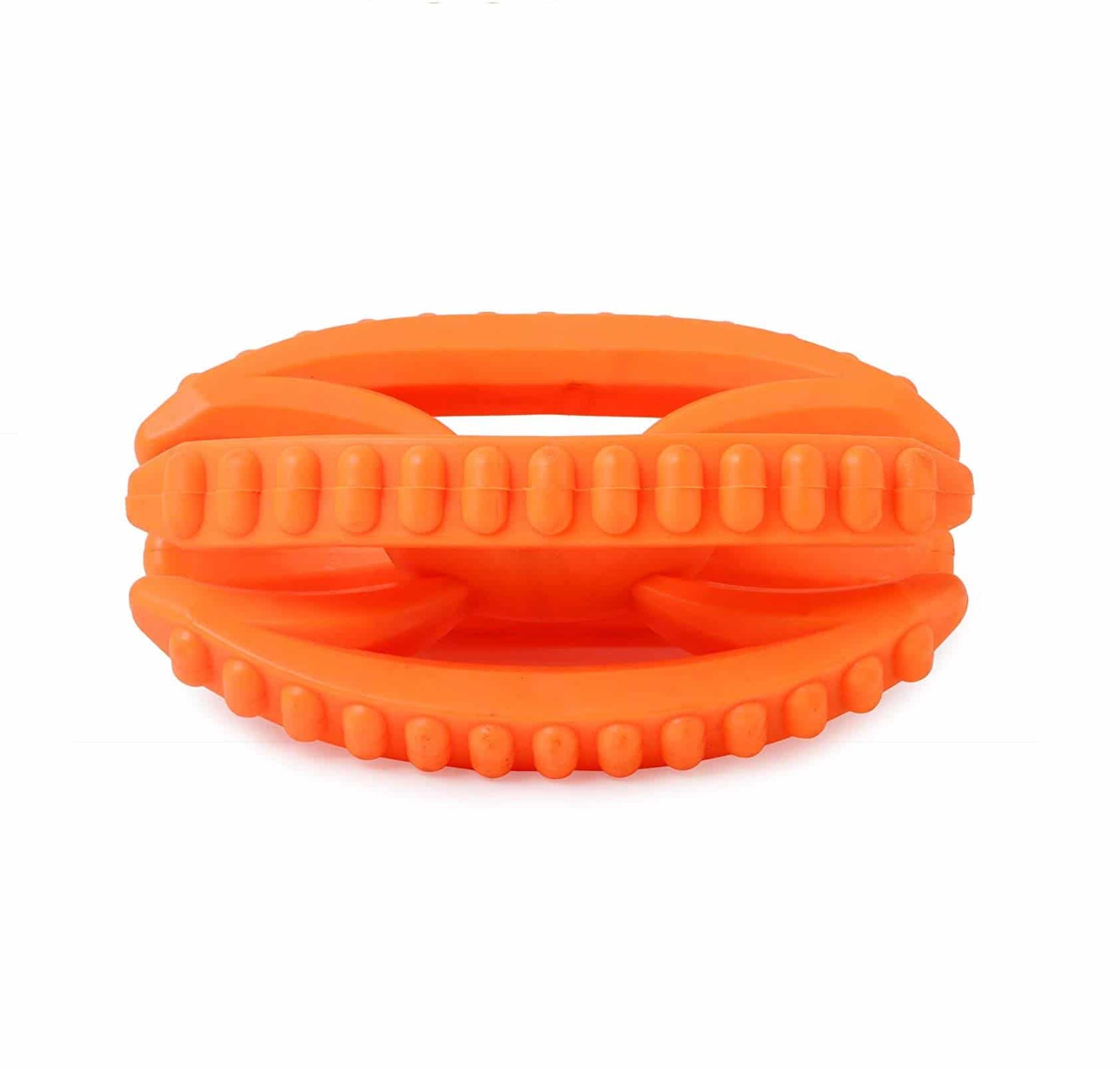 Goofy Tails Non-Toxic Rubber Rugby Chew Toy (7168266371222)