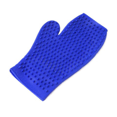 Goofy Tails Rubber Grooming Bath Glove Color May Vary