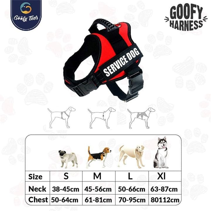 customized dog harness (7306290135190)