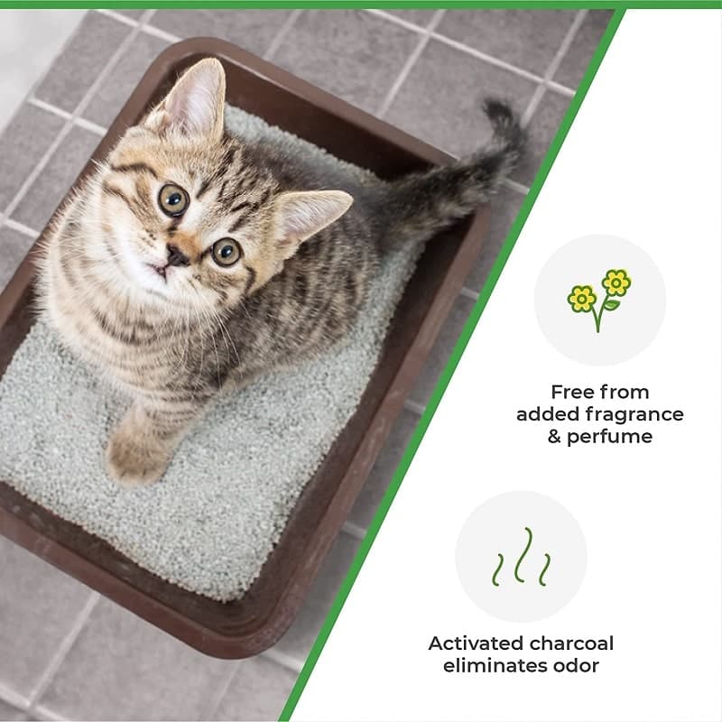 Activated Charcoal Cat Litter Freshener and Cat Litter Deodoriser