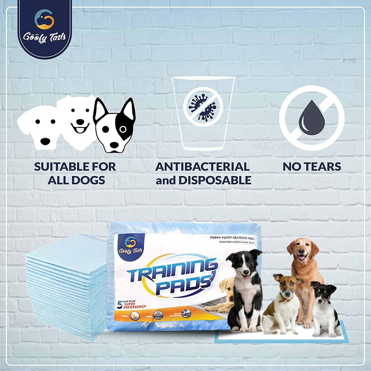Easy to use pee pads for dogs and puppies (7168287703190)