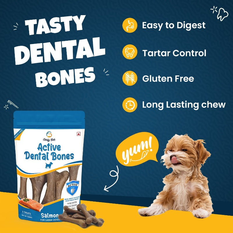 tasty dental treat bones for dogs