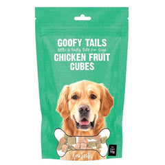 Goofy Tails Chicken Fruit Cube Treats for Dogs and Puppies - 70 grams