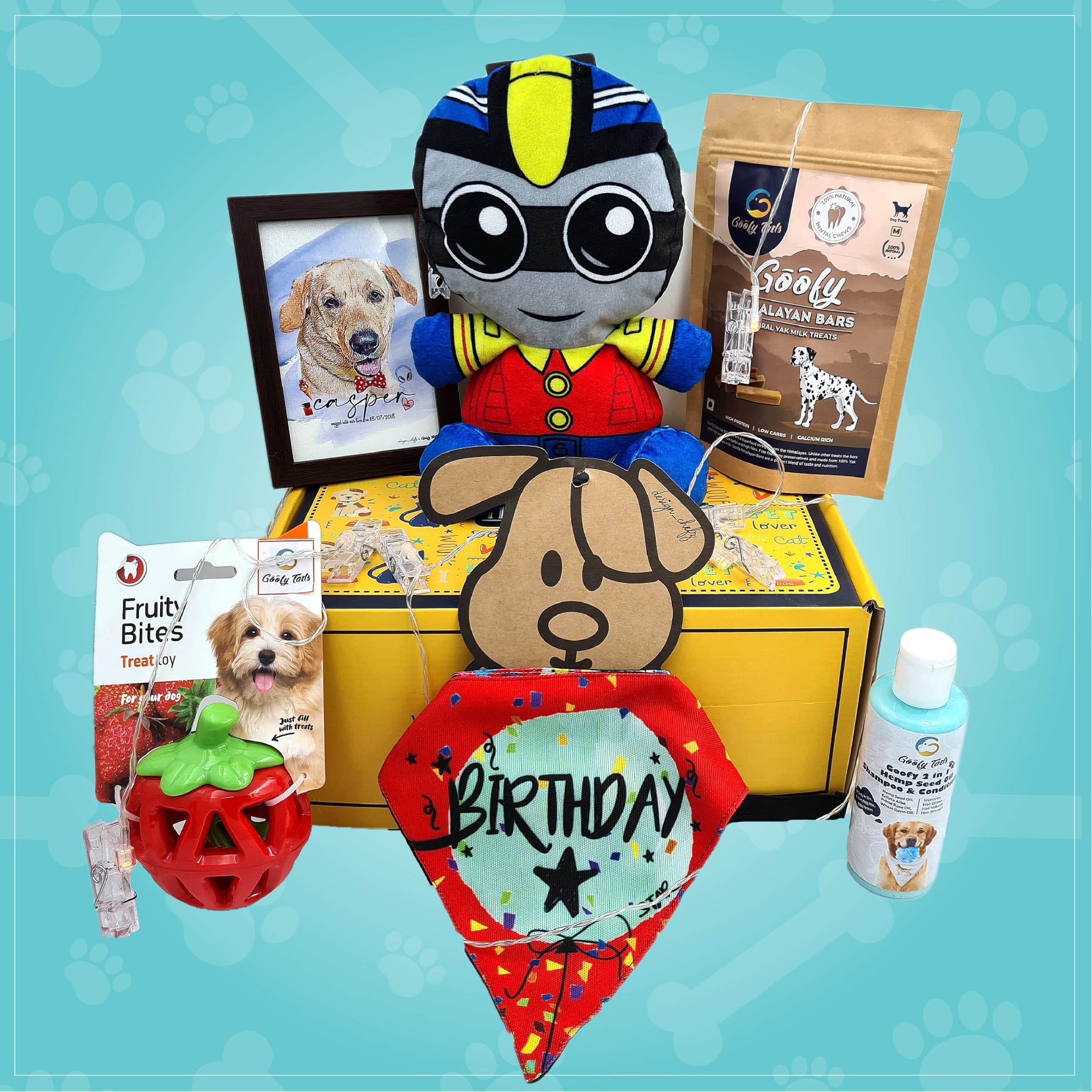 Goofy Birthday Box for Dogs and Cats | Personalised Curated Supplies (7168168788118)