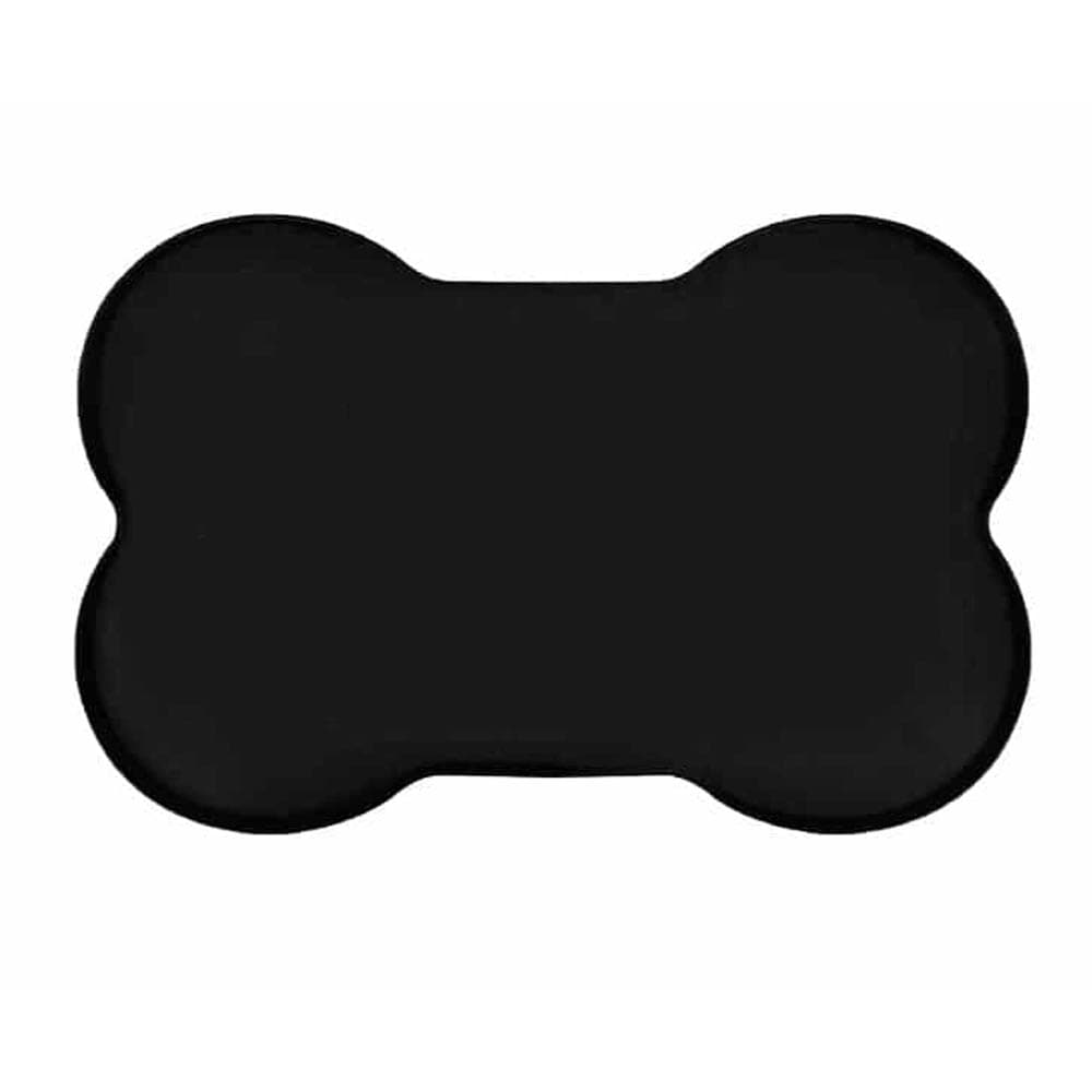 Goofy Tails Bone Shape Silicone Waterproof Pet Food Bowl Mat For Dogs (7168302579862)