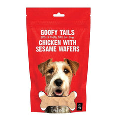 Goofy Tails Chicken with Sesame Treats for Dogs and Puppies - 70 grams