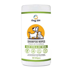 Goofy Tails Shampoo Pet Wipes For Dogs, Cats and Puppies (80 Wipes)