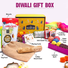 Goofy Tails Goofy Diwali Box for Dogs | Curated Gift Box for Dogs - Veg